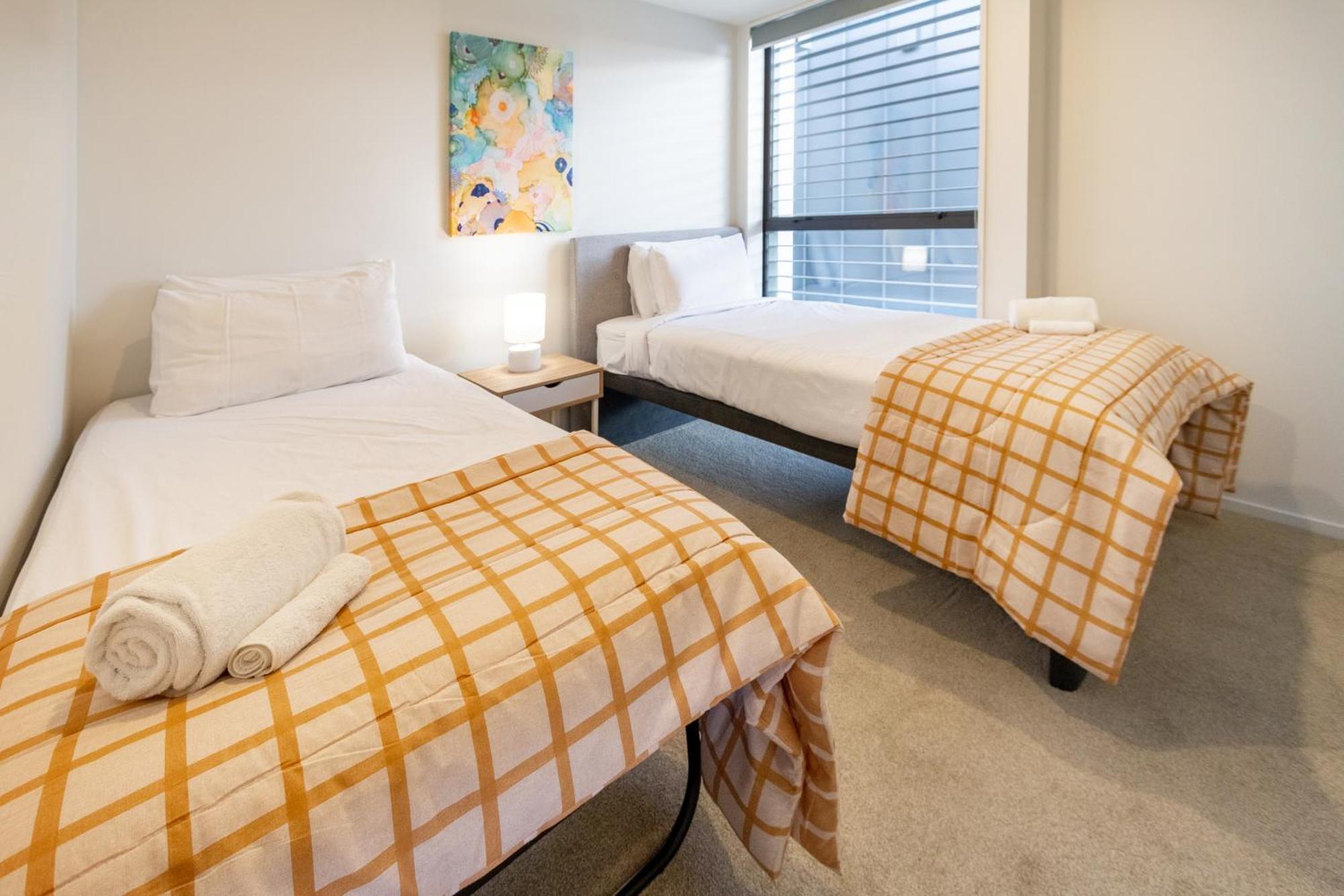 Appartement Modern 2 Bed 2 Bath Opposite Hagley Park à Christchurch Extérieur photo