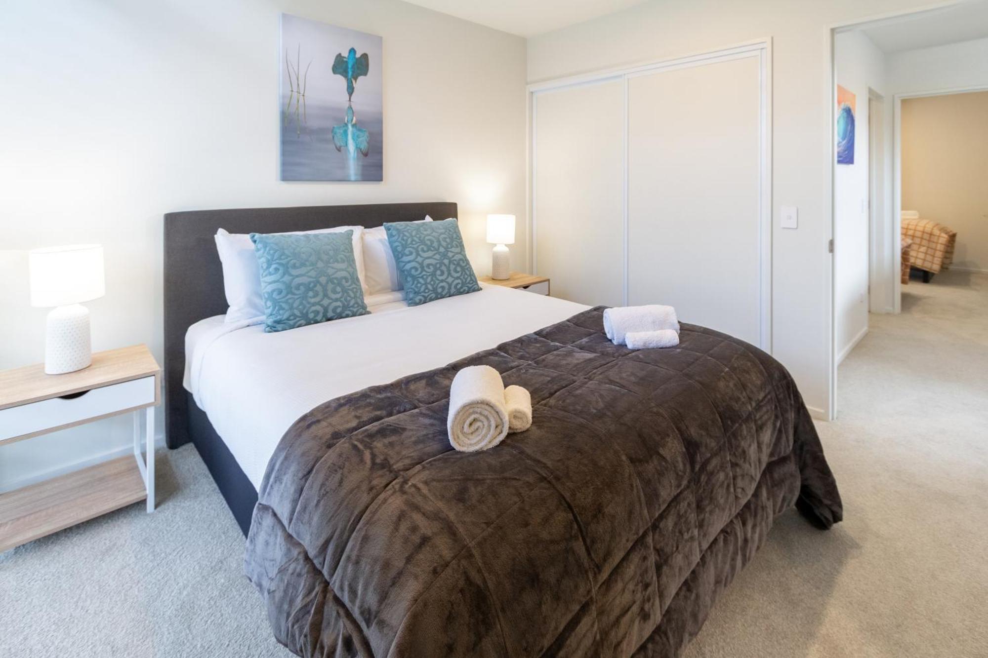 Appartement Modern 2 Bed 2 Bath Opposite Hagley Park à Christchurch Extérieur photo
