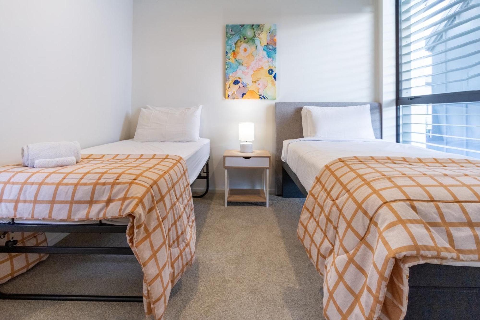 Appartement Modern 2 Bed 2 Bath Opposite Hagley Park à Christchurch Extérieur photo
