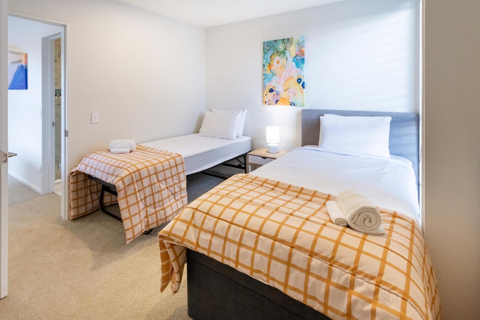 Appartement Modern 2 Bed 2 Bath Opposite Hagley Park à Christchurch Extérieur photo